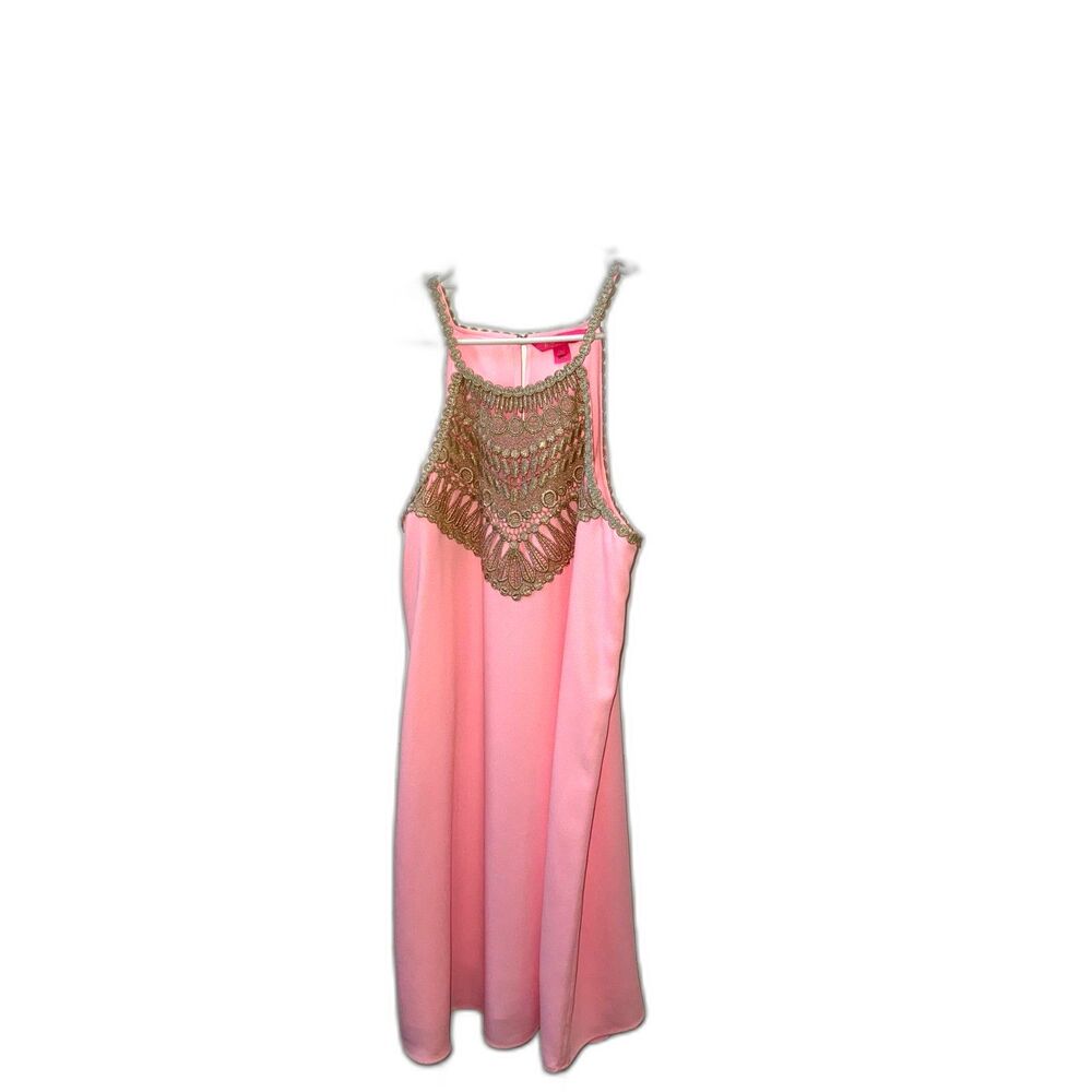 Lilly Pulitzer Pink Pearl Swing, Size 4